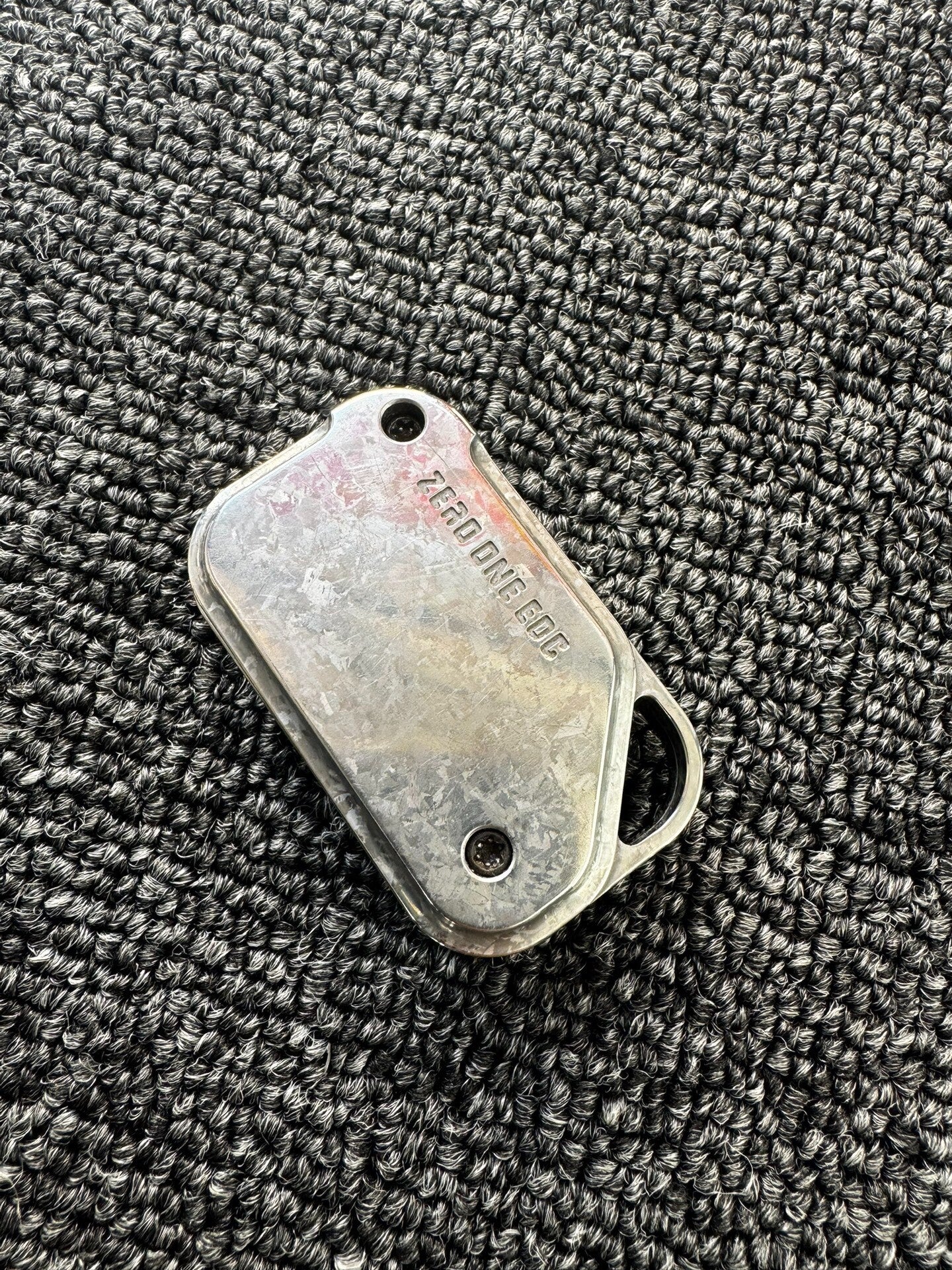 POP Throwing Card, Crystallized Titanium