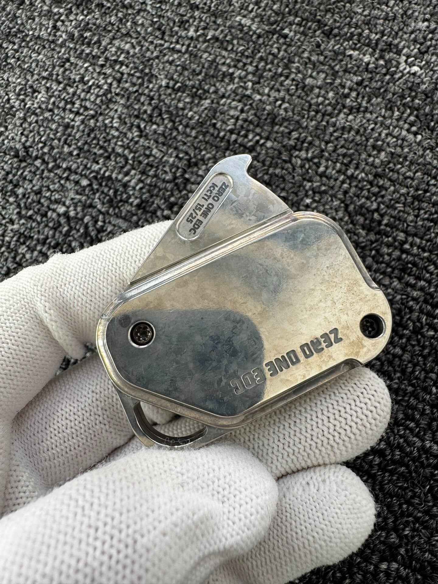 POP Throwing Card Crystallized Titanium
