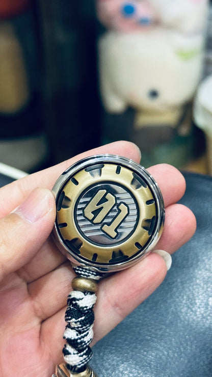 Time Badge Brass Stainless Steel