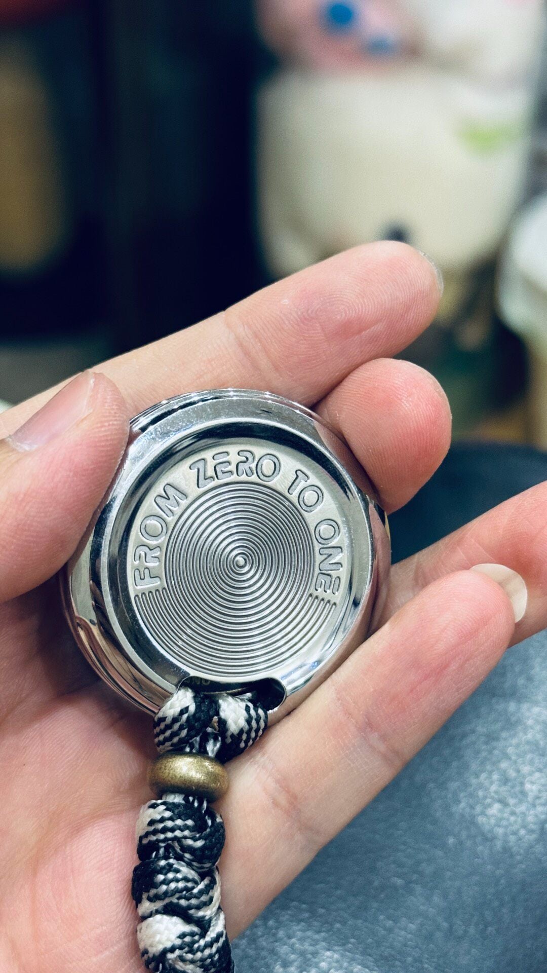 Time Badge Brass Stainless Steel