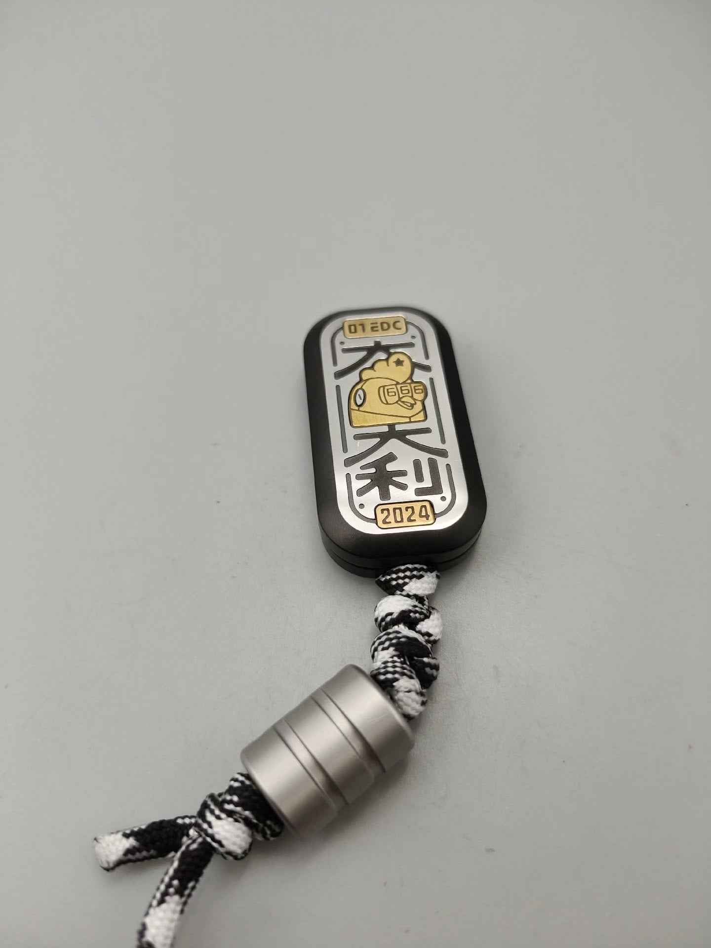 Soap Slider Engraving 666 Stainless Steel
