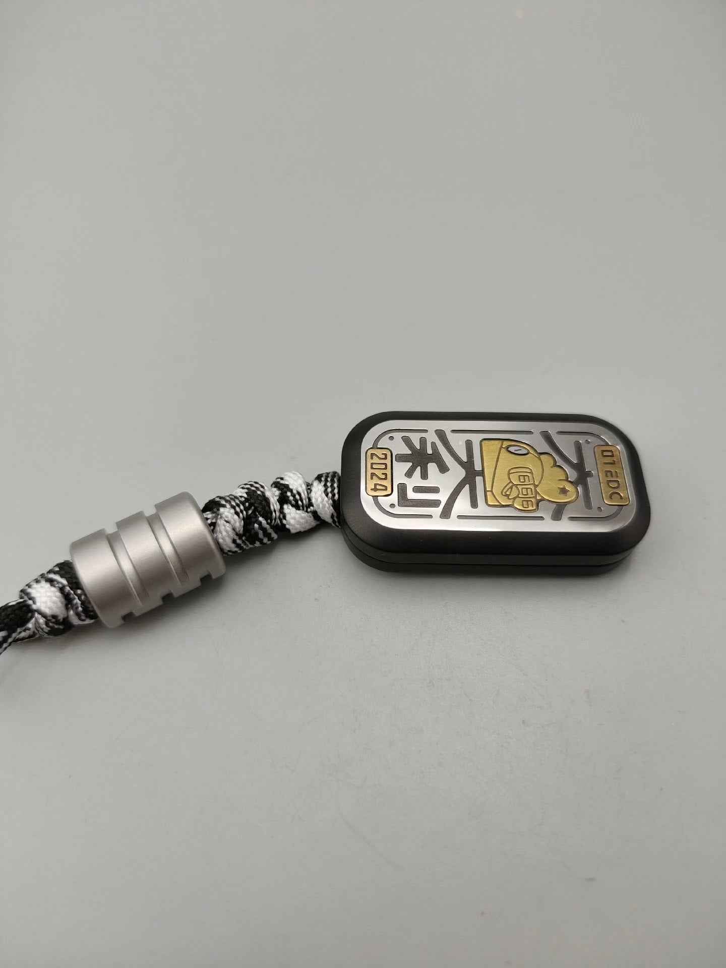 Soap Slider Engraving 666 Stainless Steel