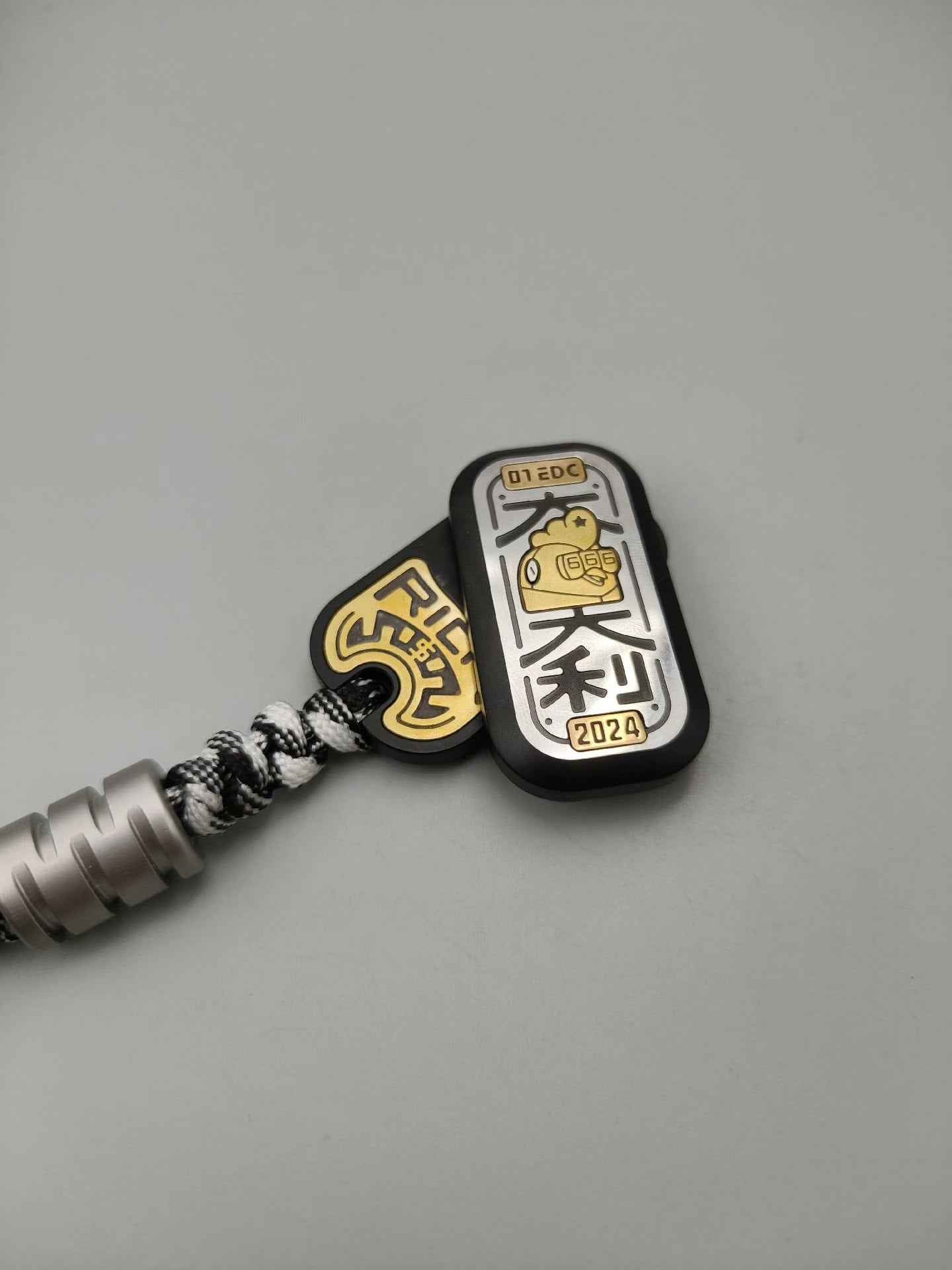 Soap Slider Engraving 666 Stainless Steel