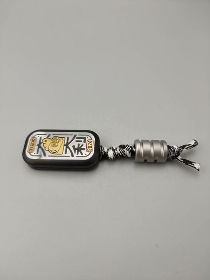 Soap Slider Engraving 666 Stainless Steel