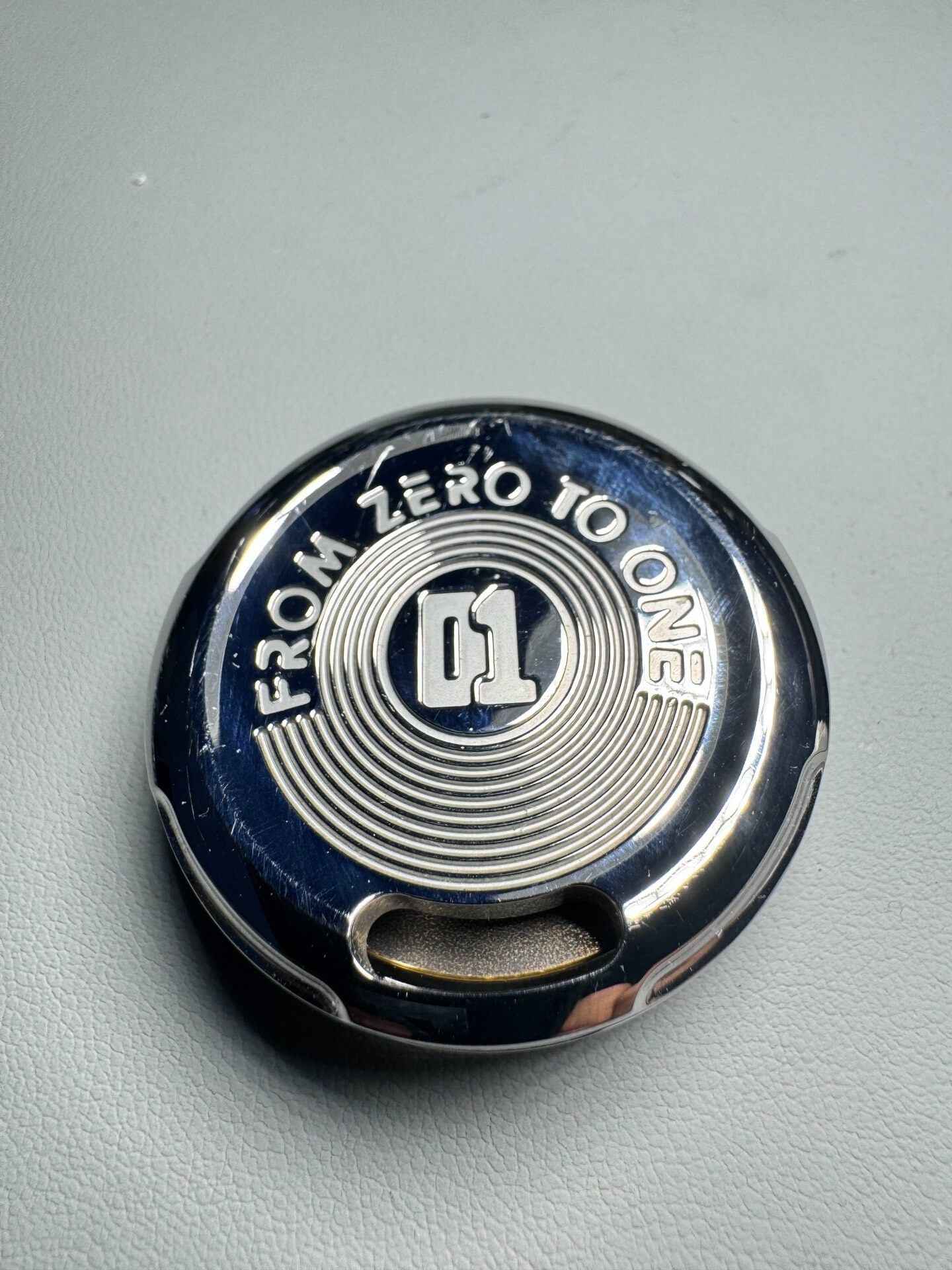 Time Badge VIP Brass Stainless Steel