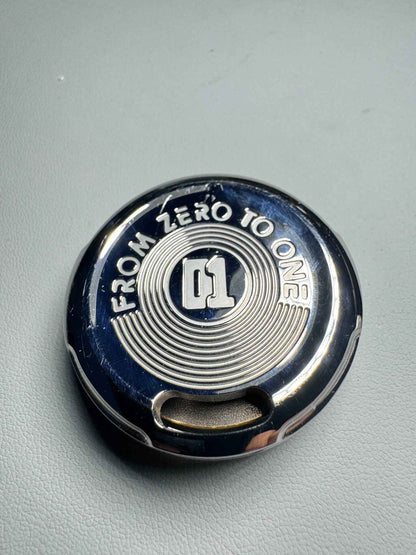 Time Badge VIP Brass Stainless Steel
