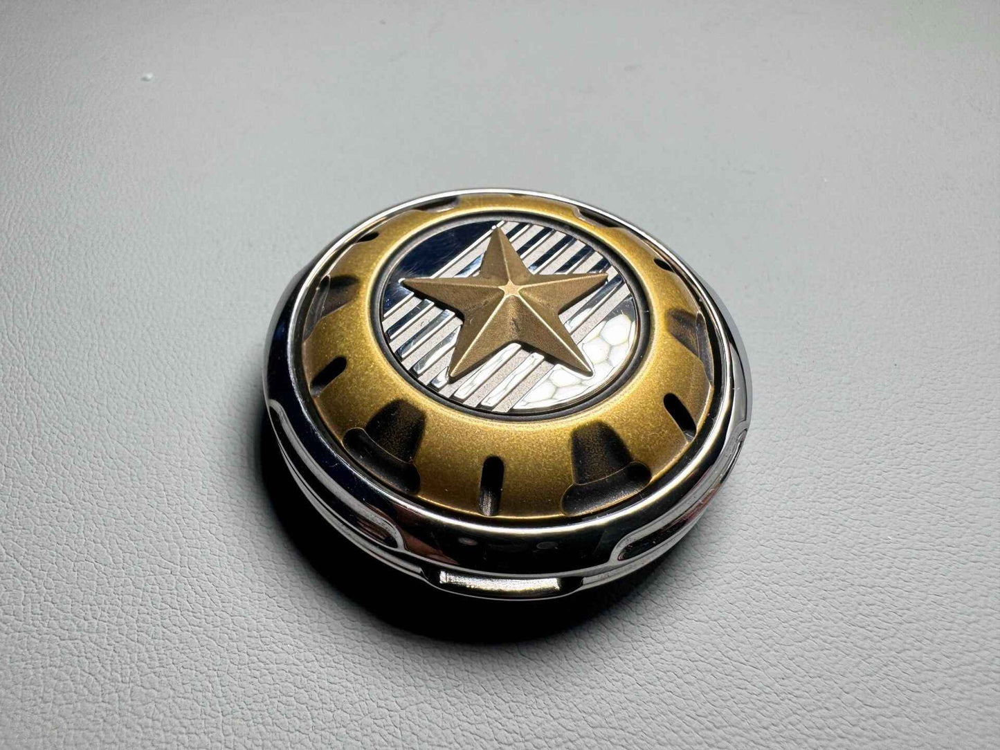Time Badge VIP Brass Stainless Steel