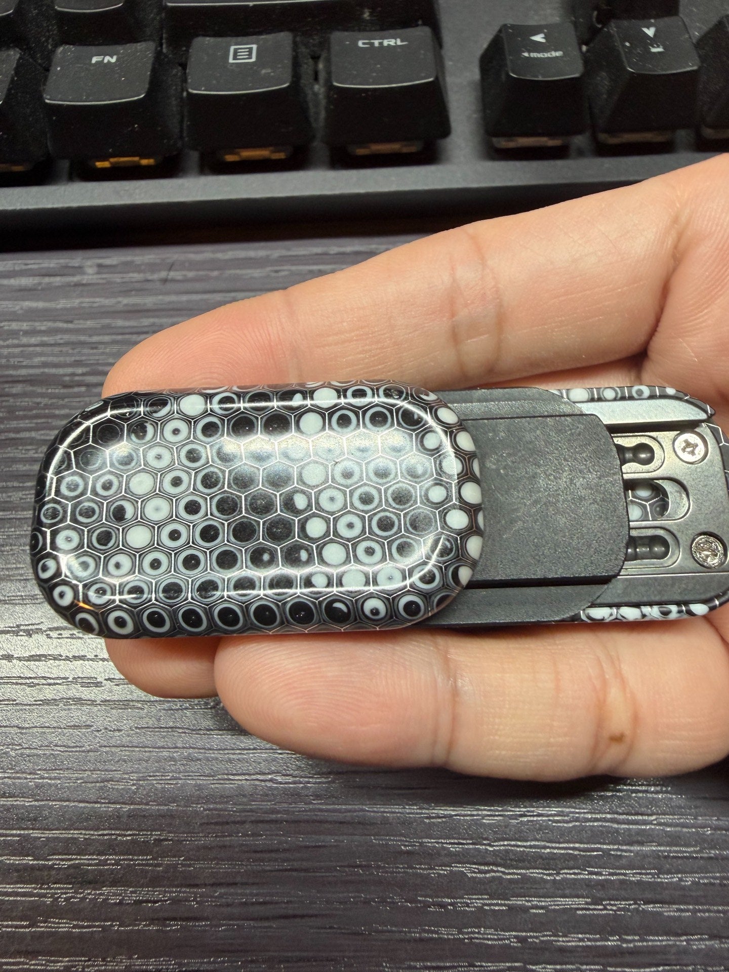 3-Layer Dense Core Zirconium + 01EDC Slider No.12 Shell