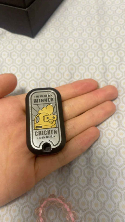 Soap Slider Engraving 666, Stainless Steel