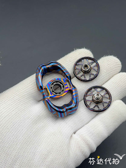 Obsidian Crystalized MINI Titanium Zircuti Mokuti