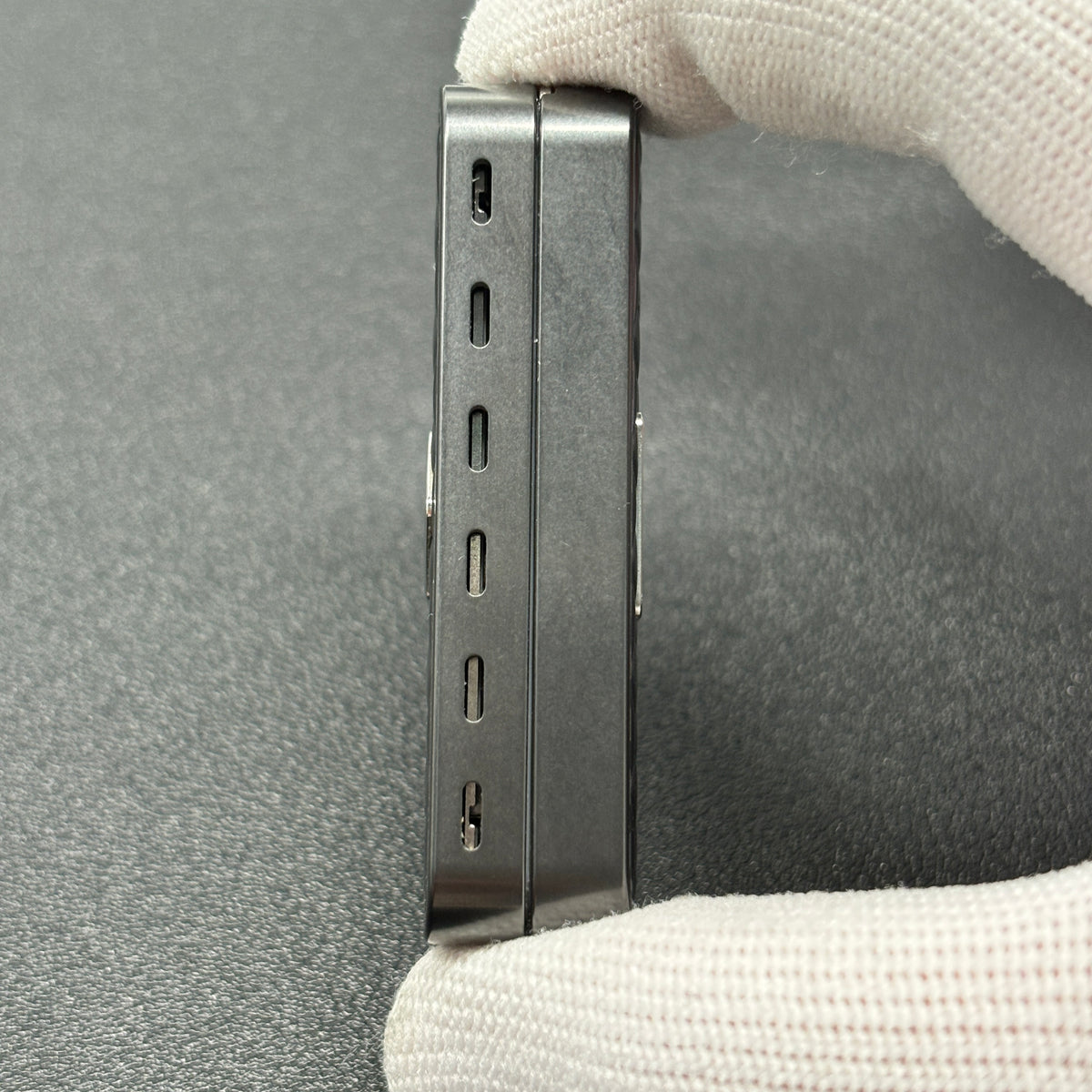 Feng Ling Zirconium Color-Anodized Stonewashed