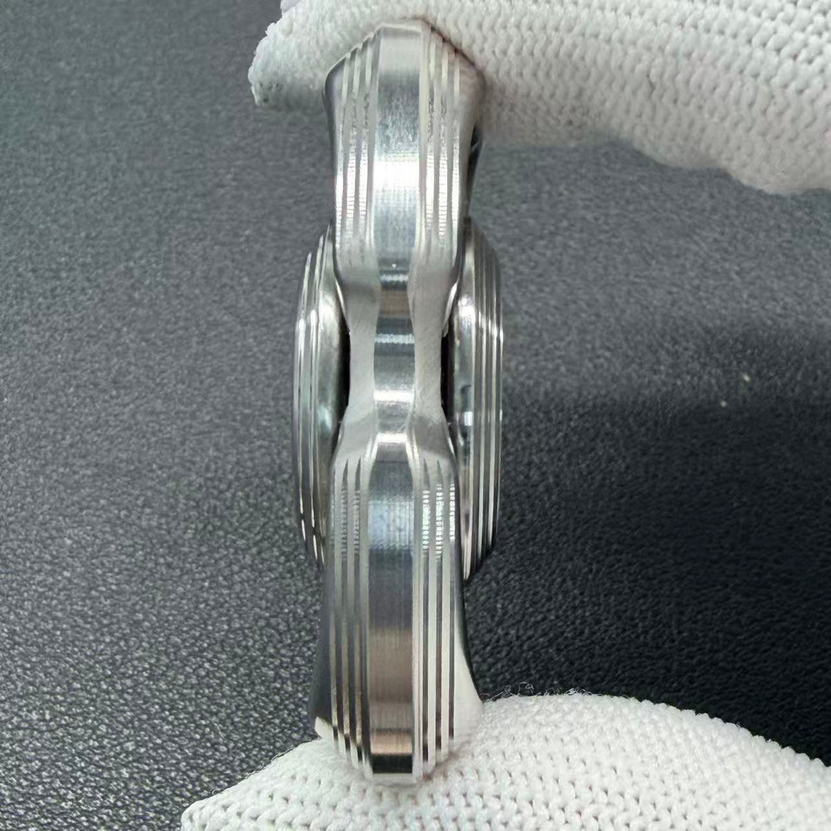 Obsidian Crystalized Stainless Steel Machine Finished Limited 68
