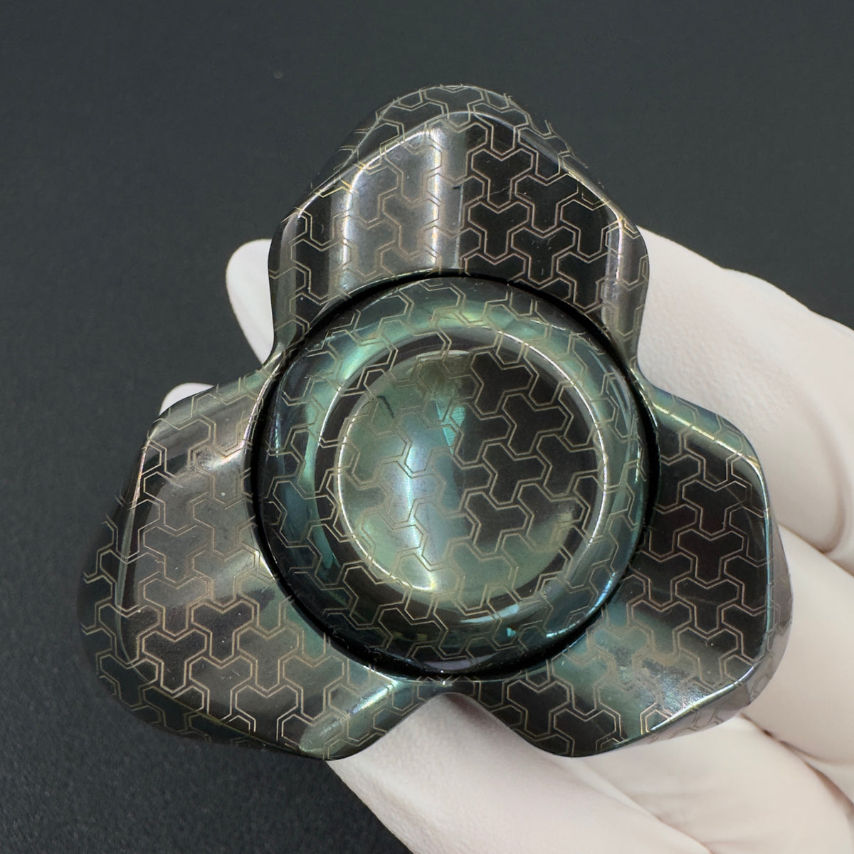 Feather Zirconium Oil Slick
