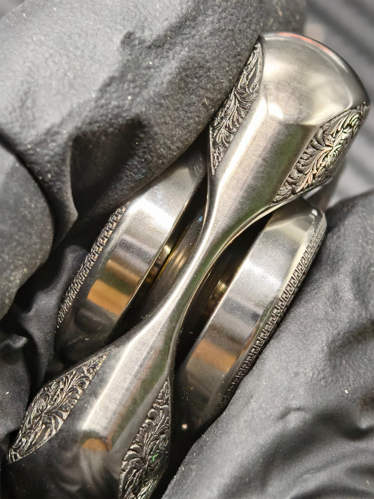 Origin Point Titanium Engraved