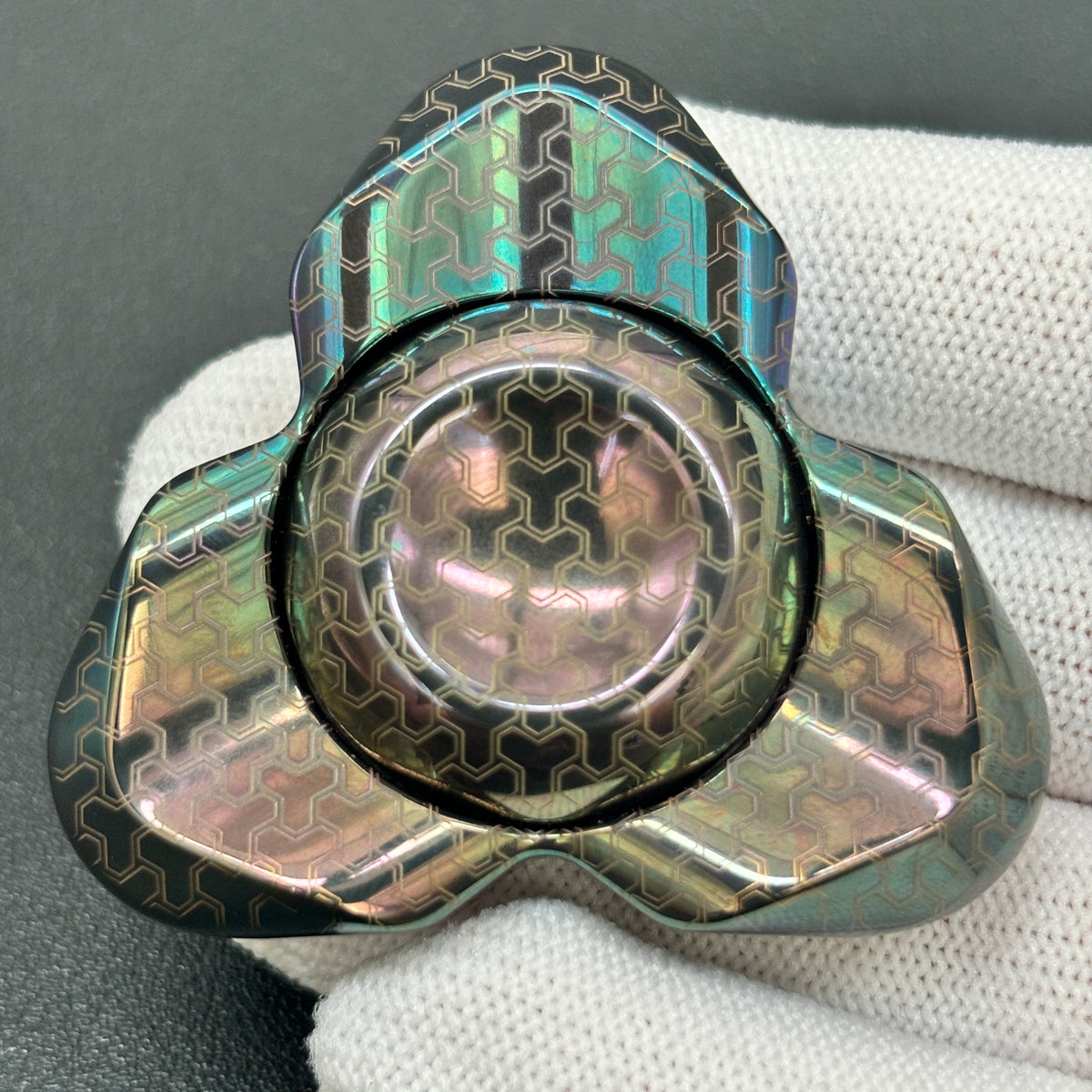 Feather Zirconium Oil Slick