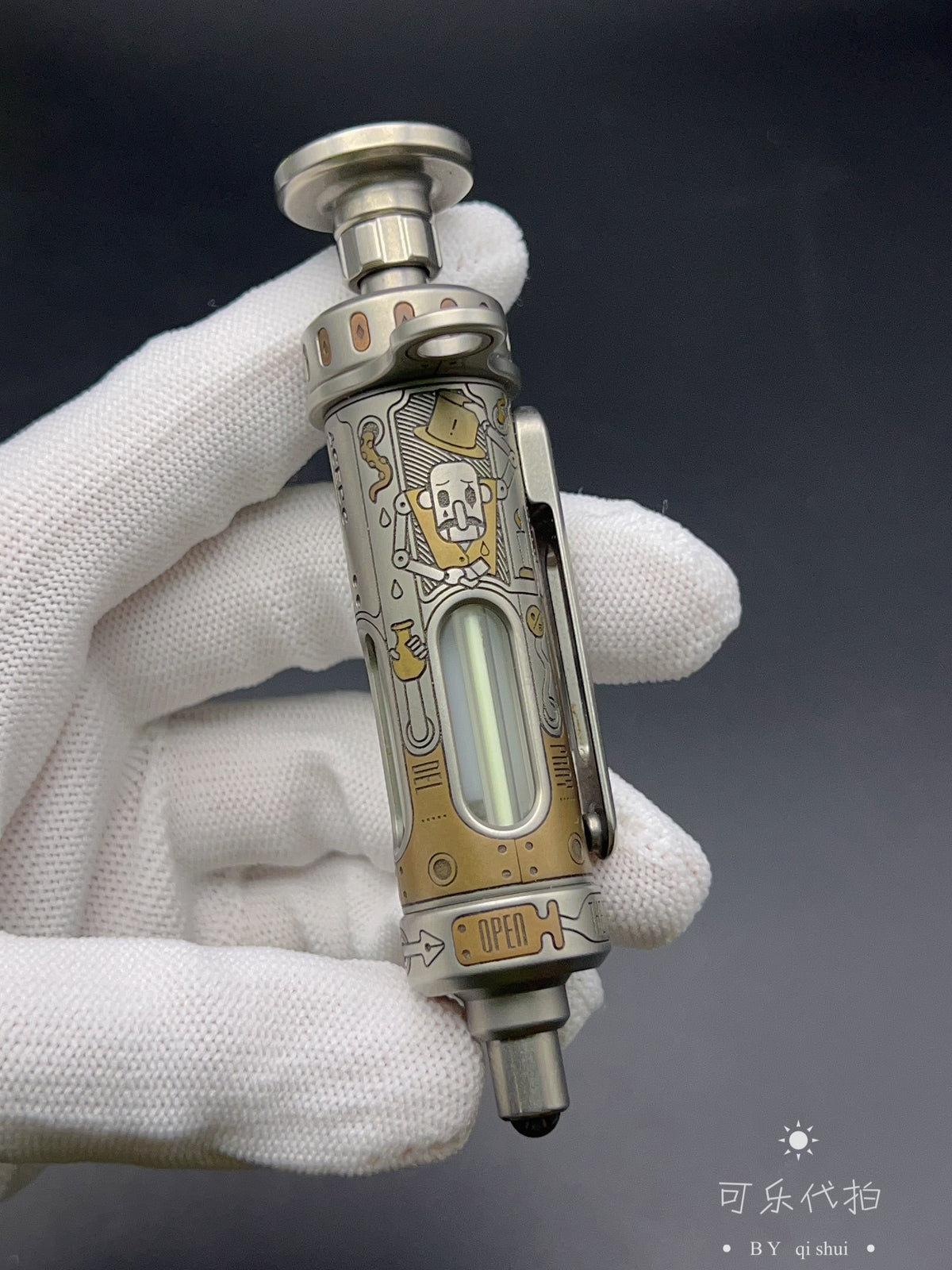 Maxdoc Titanium Engraved
