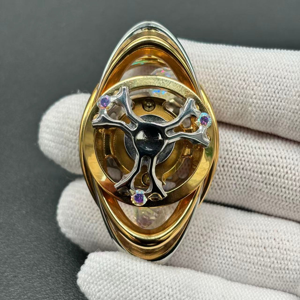 Huan Stainless Steel Gold Plated