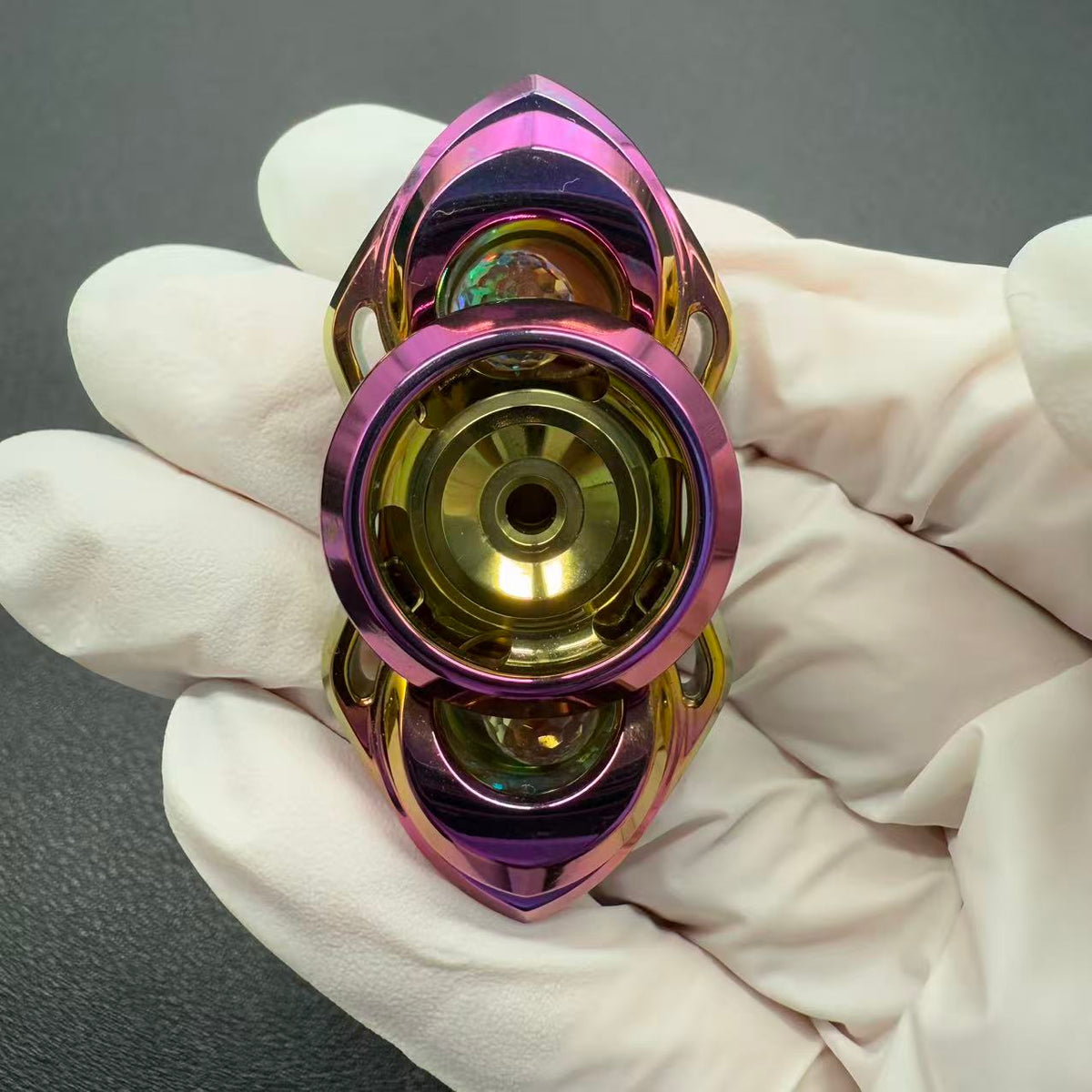 Feather Spirit Two Blade Zirconium