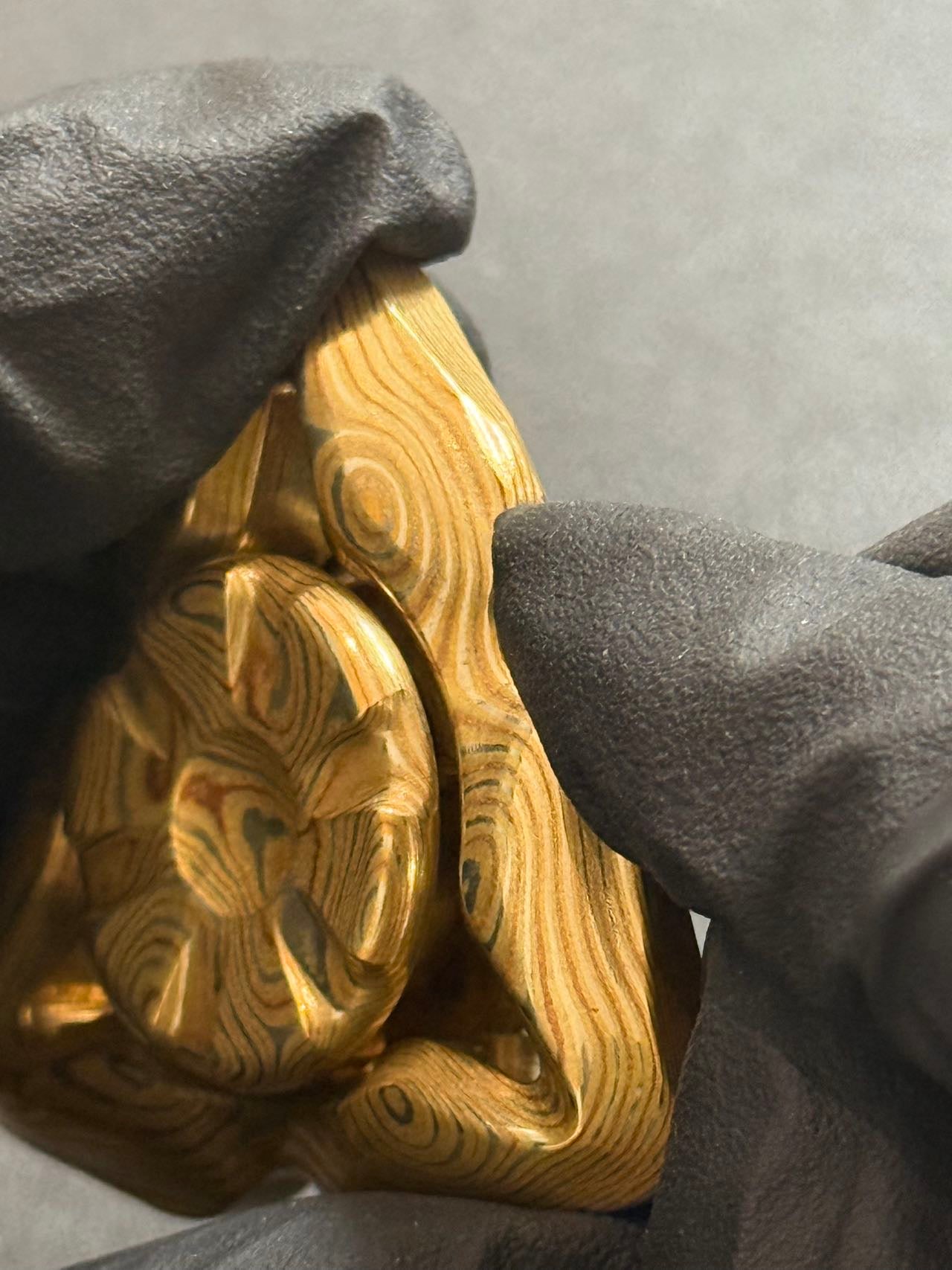 Copper Mokume
