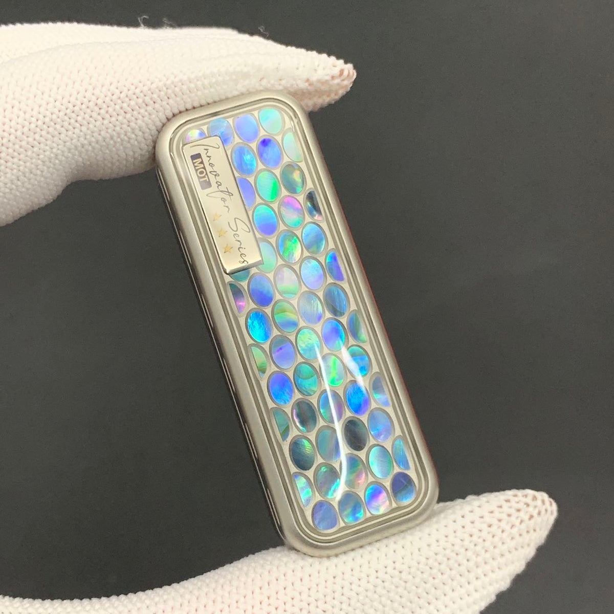 Feng Ling Stainless Steel Color-Anodized Resin-Sealed Blasted