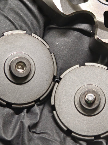 Scorpio Bearing Cap Stainless Steel PVD Coated