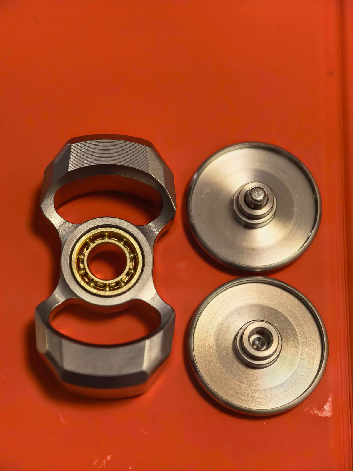 Whisper Duo Titanium Machine Finished