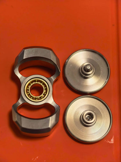 Whisper Duo Titanium Machine Finished