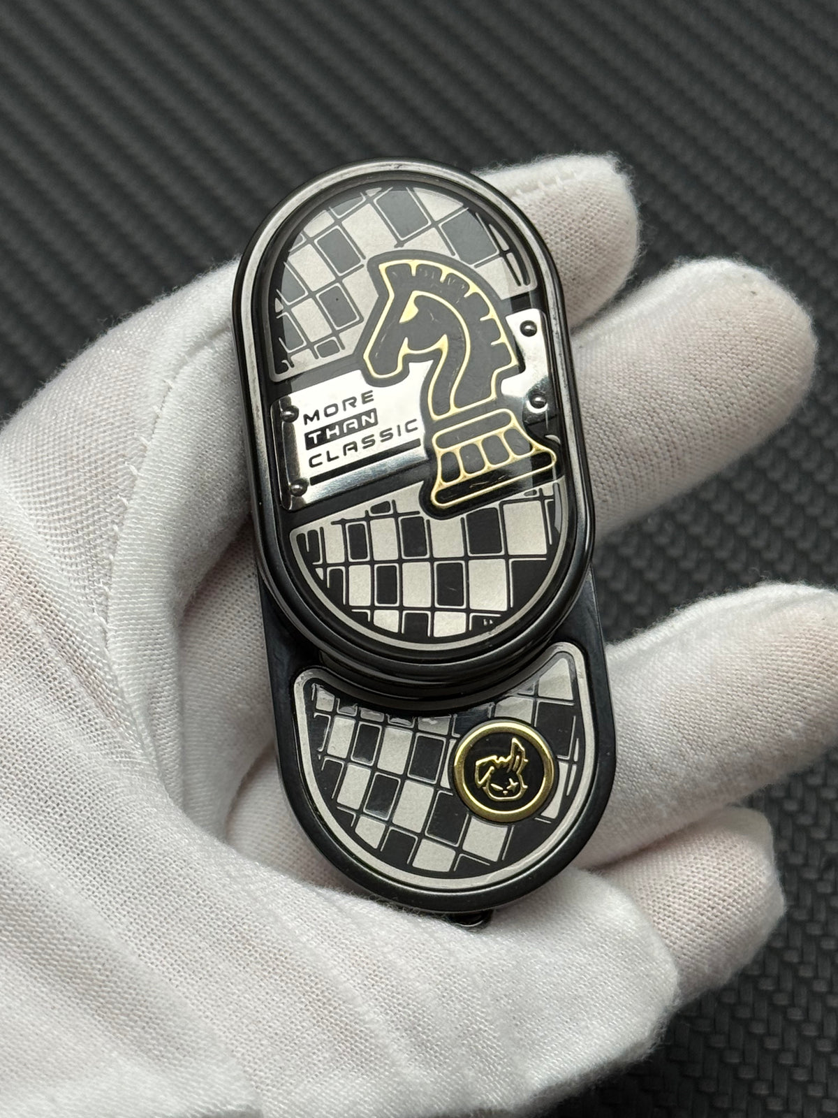 Groove Ultra-Gambit Zirconium Color-Anodized Polished