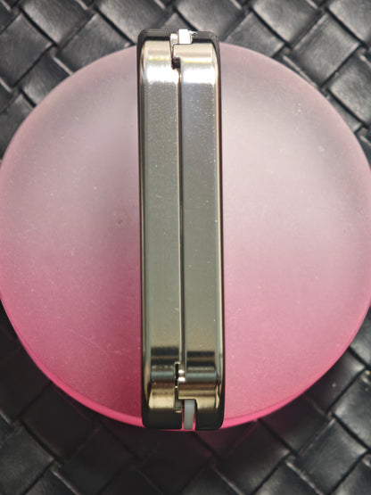 Ming Yin Titanium Color-Anodized Engraved