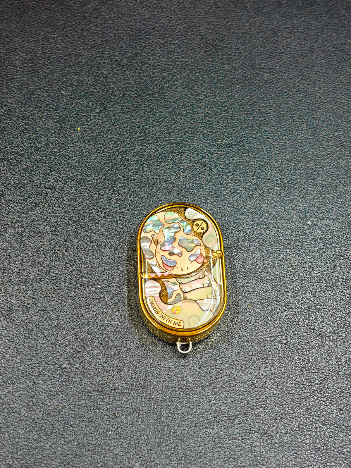 FuYao Titanium Gold Plated Resin-Sealed