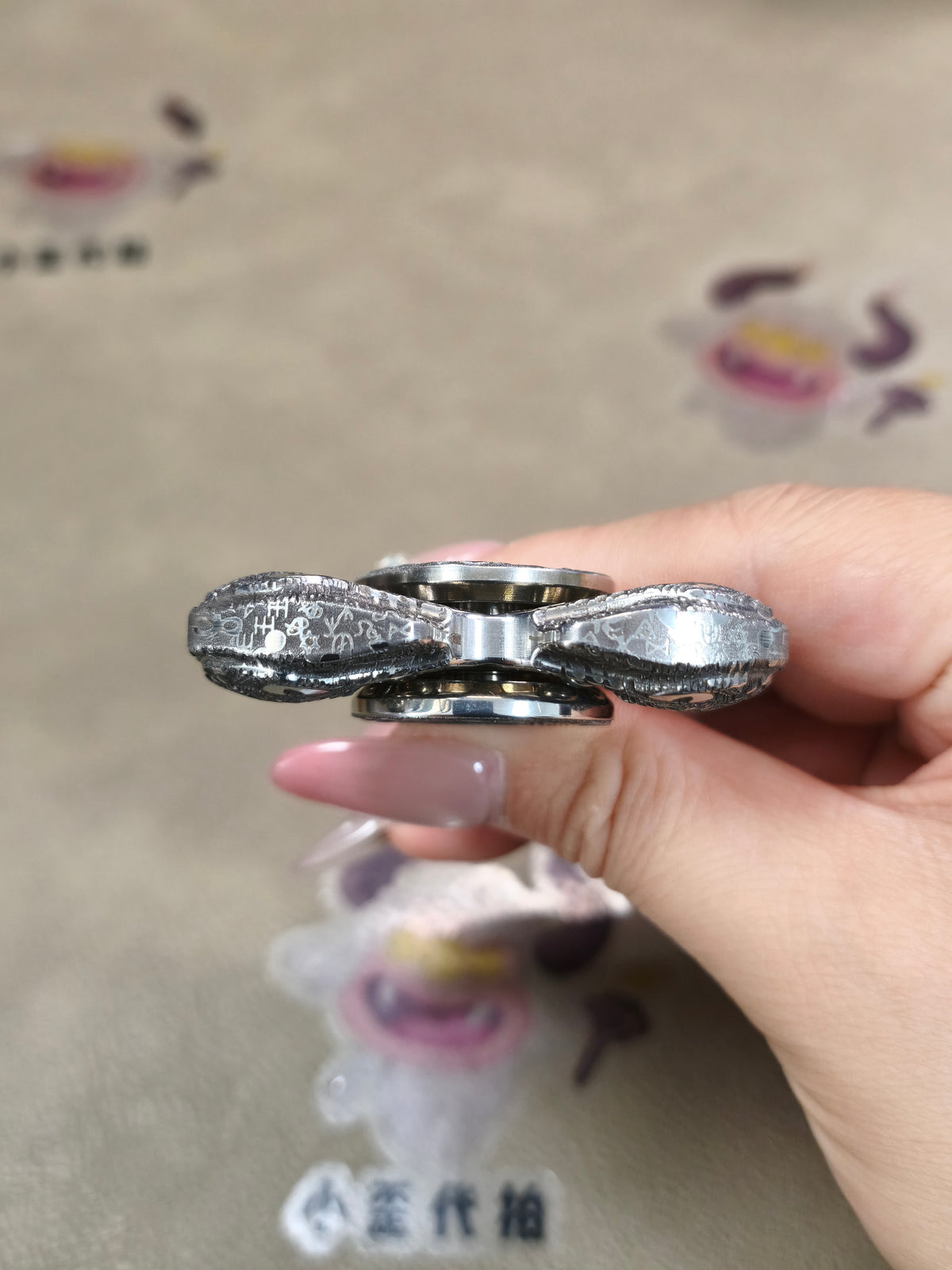 Toothless Finale Special Material Stainless Steel Porcelain Washed Engraved Polished Limited Edition