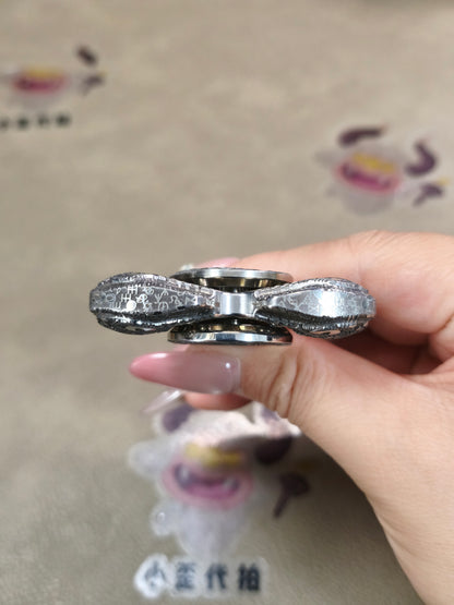 Toothless Finale Special Material Stainless Steel Porcelain Washed Engraved Polished Limited Edition