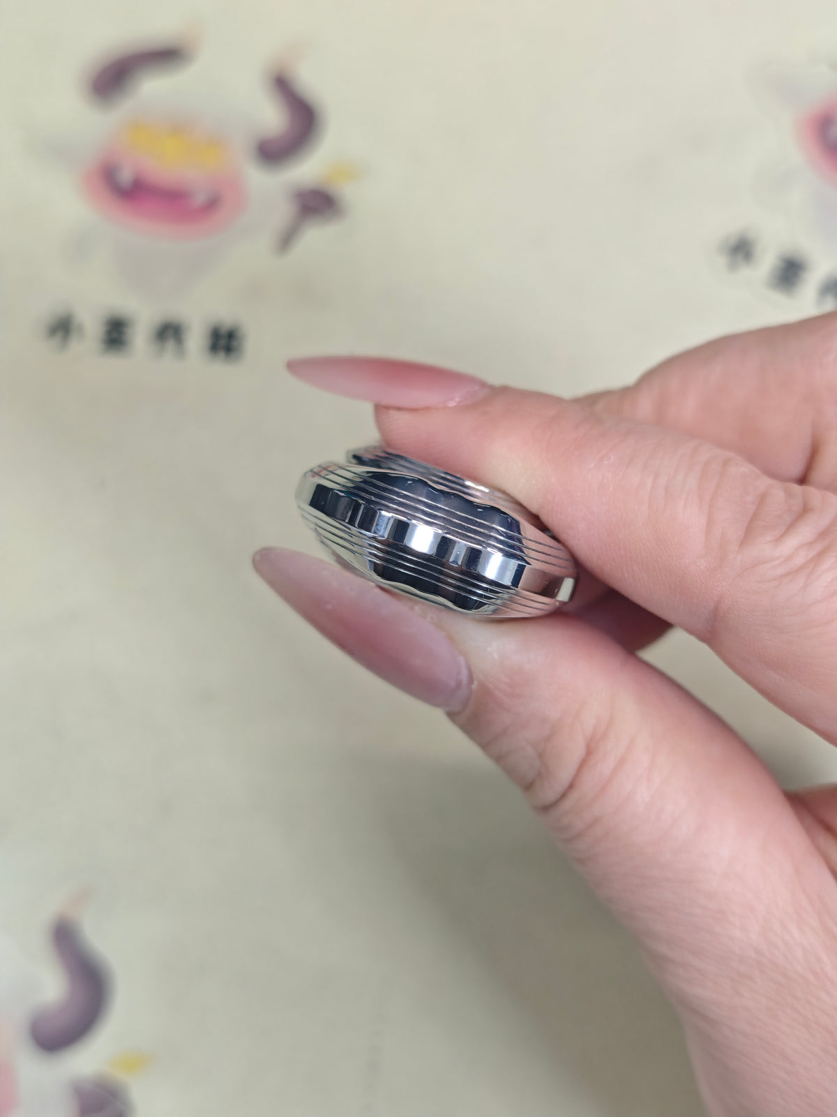 Obsidian Crystalized Stainless Steel