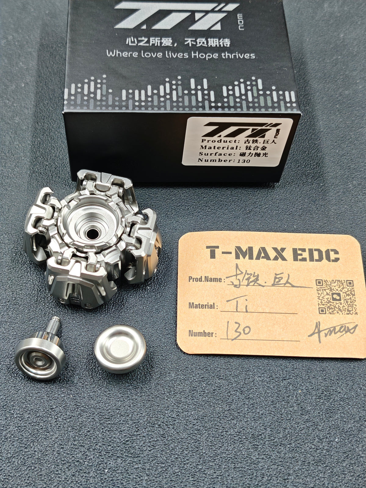 Ancient Iron Shell Opening Titanium
