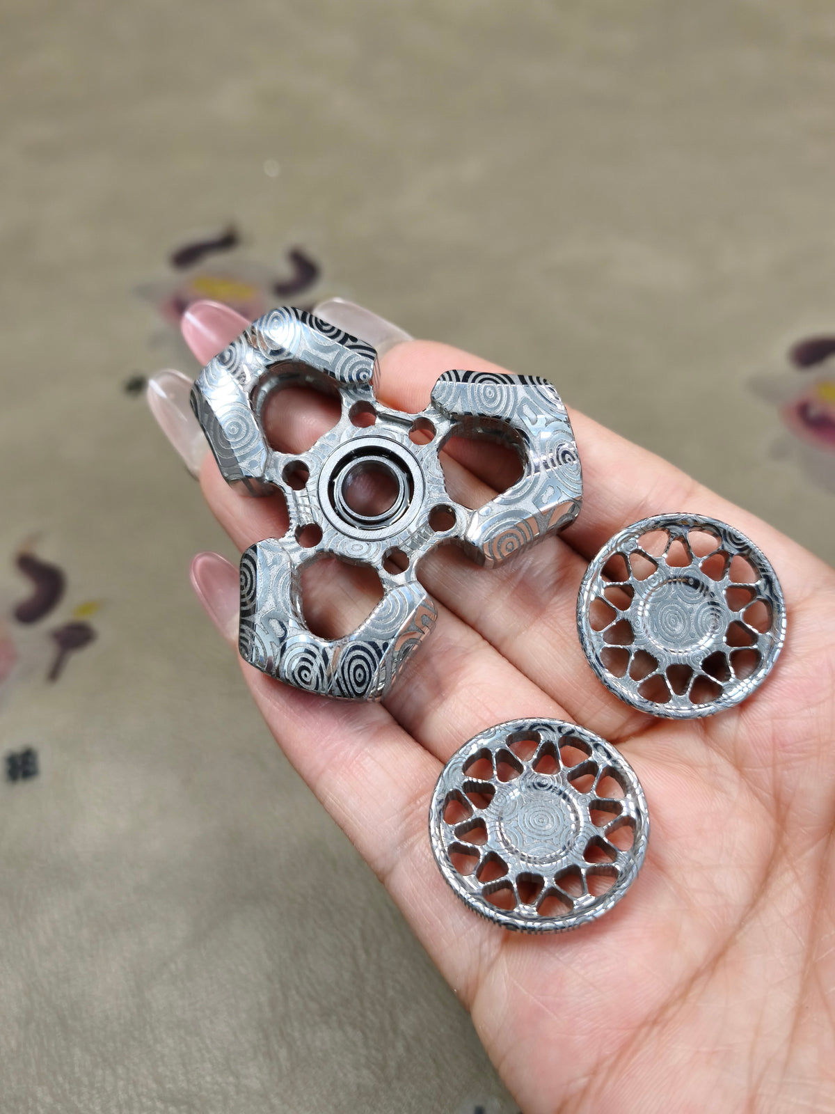 Explorer Damasteel Etched
