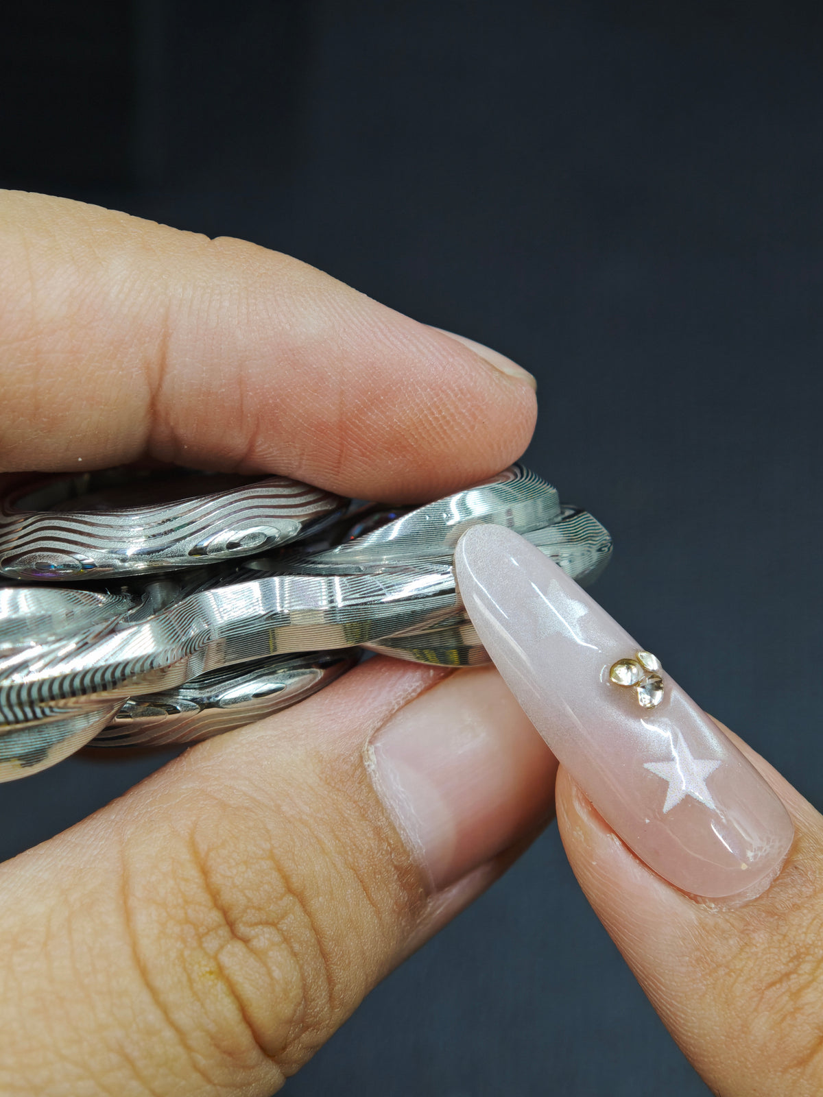 Twin Plume Damasteel