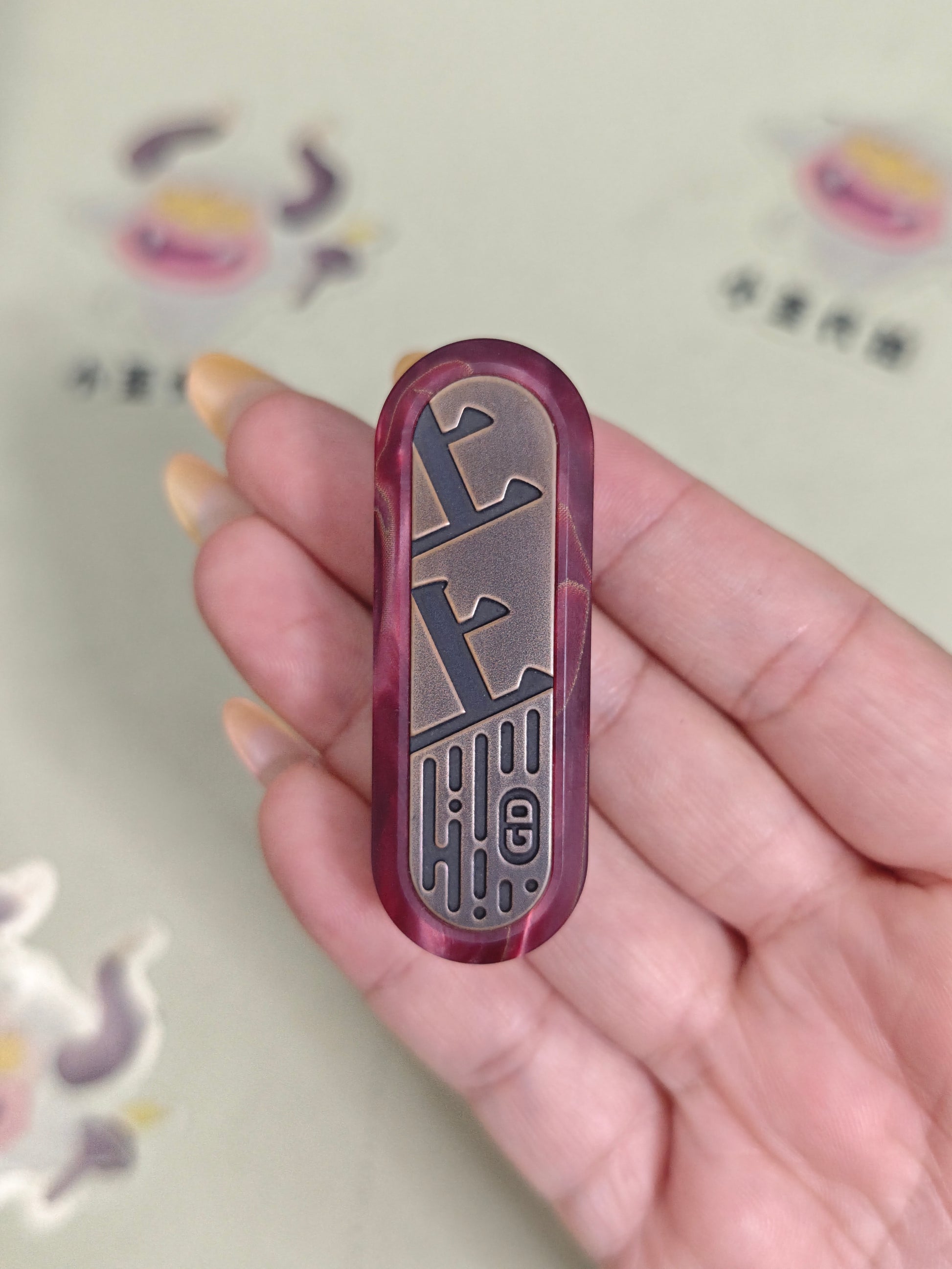 Lucky Draw Copper Resin