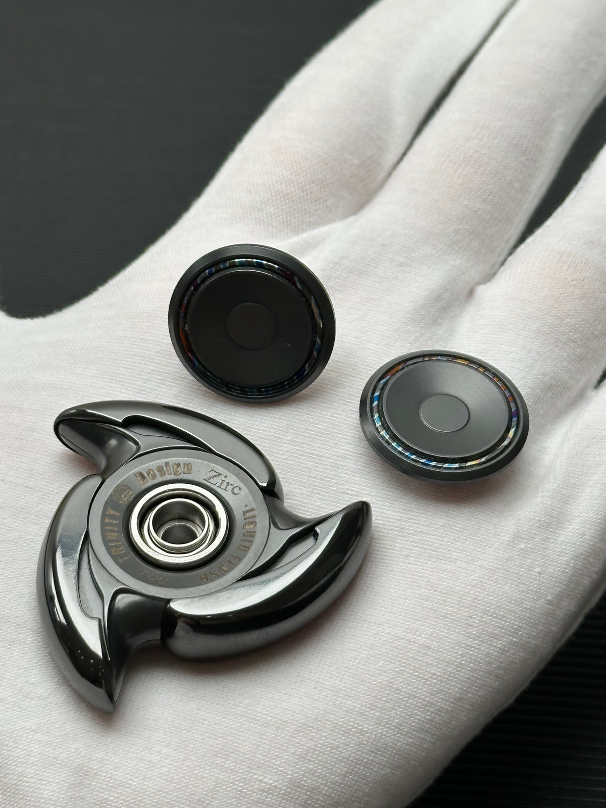 Liquid Flash Zirconium Oil Slick
