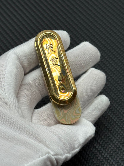Lucky Draw Mokume Polished