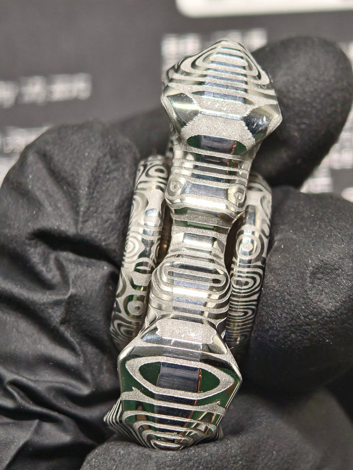 Thorns And Fog Damasteel