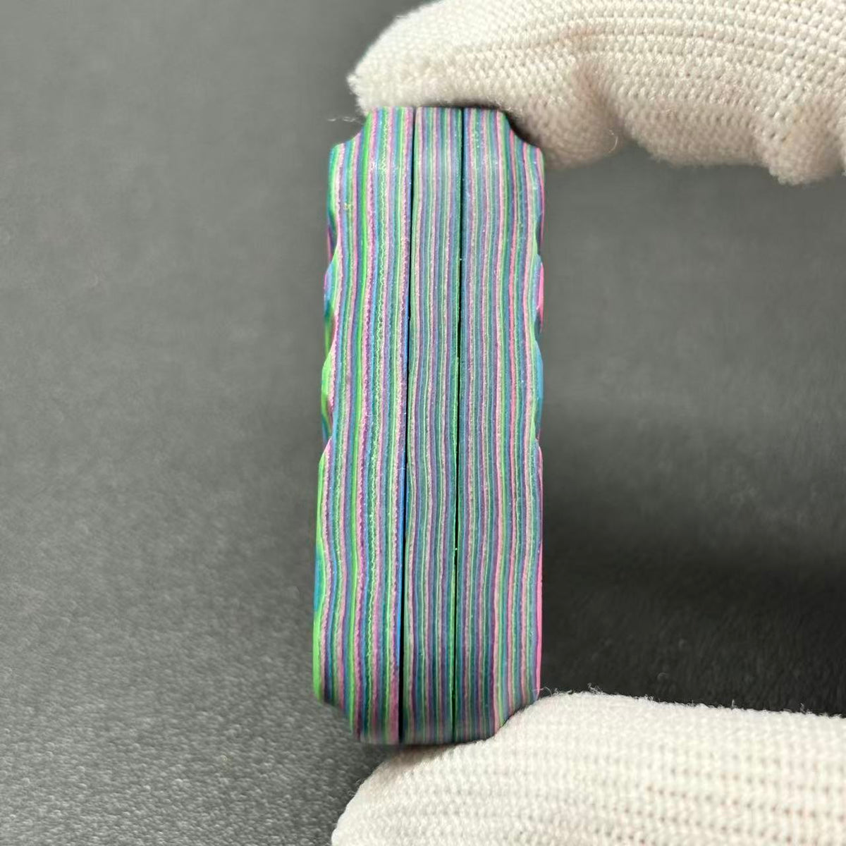 Lucky Candy Carbon Damascus