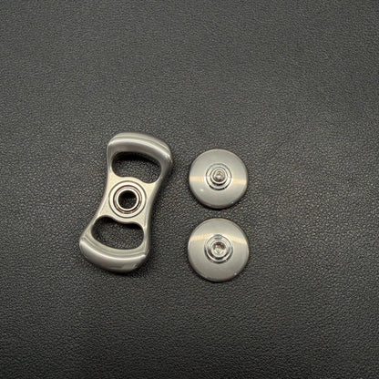 Two-Leaf Horizon Stainless Steel Stonewashed