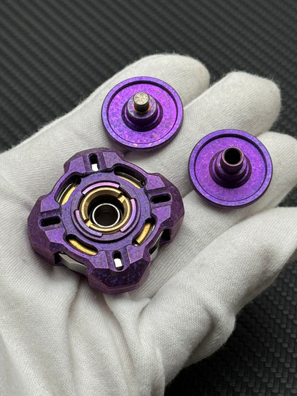 Spinner Crystallized Titanium