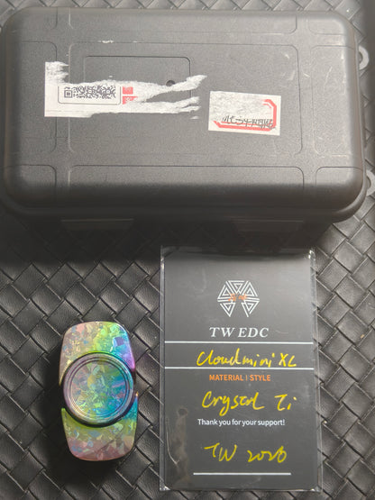 Premium Exquisite Cloud Crystallized Titanium