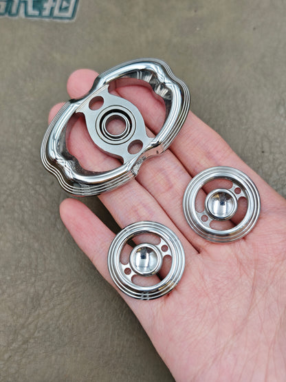 Obsidian Crystalized Stainless Steel Polished