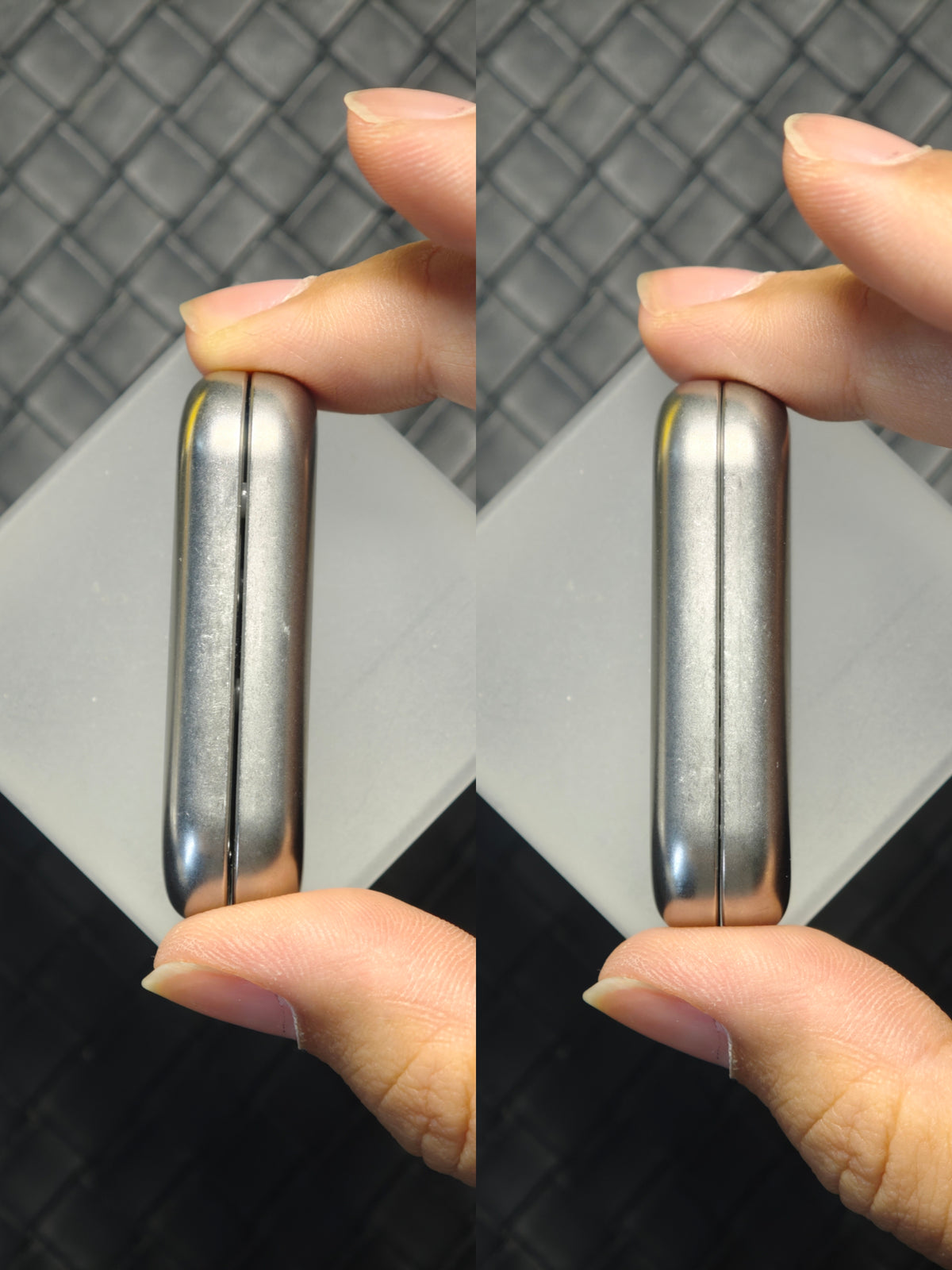 Floating Cloud Stainless Steel Stonewashed