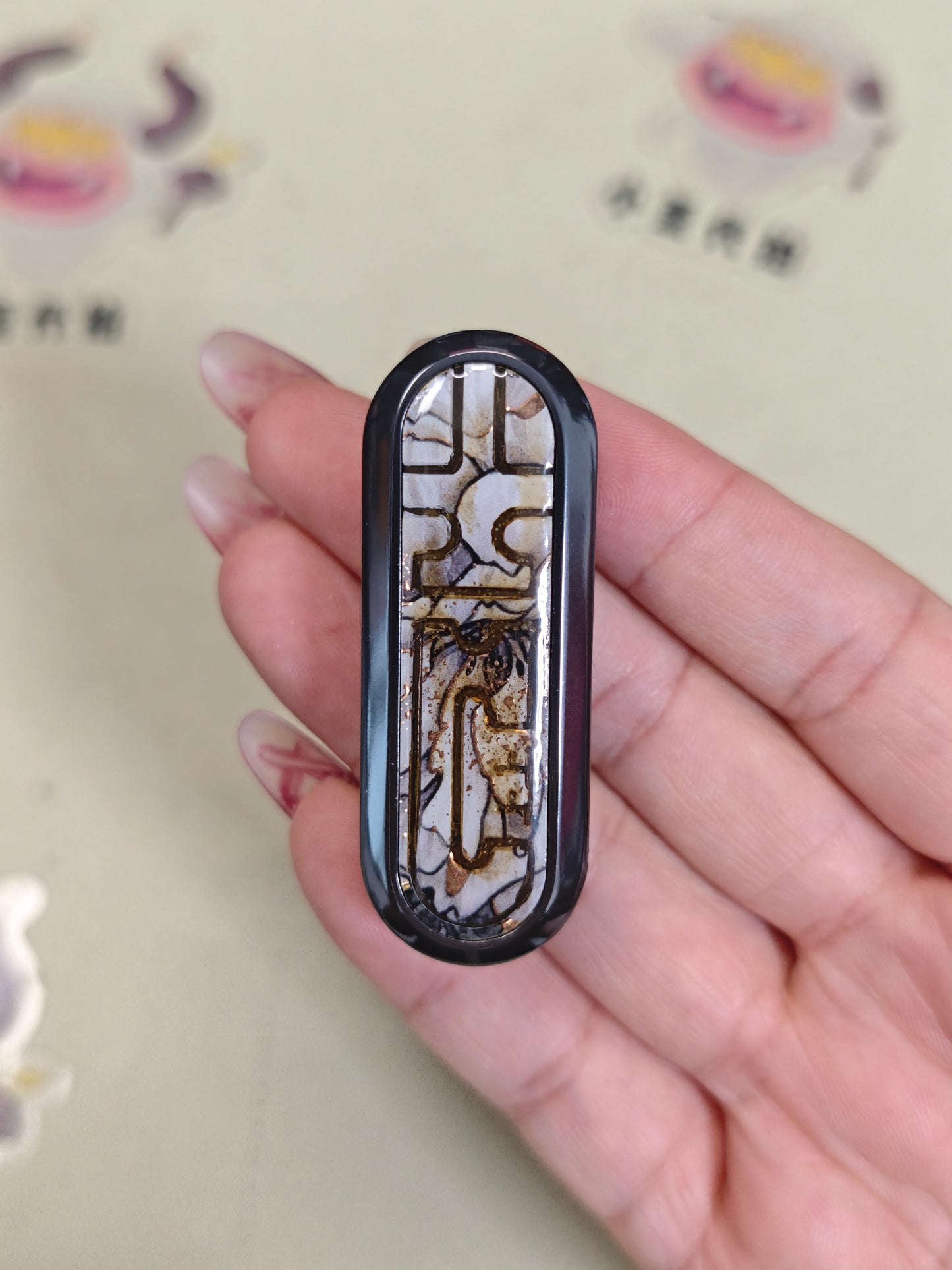 Lucky Draw Zirconium Resin-Sealed