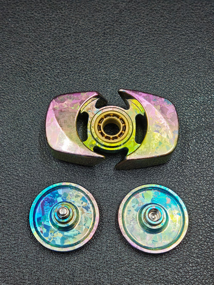 Spinner Crystallized Titanium