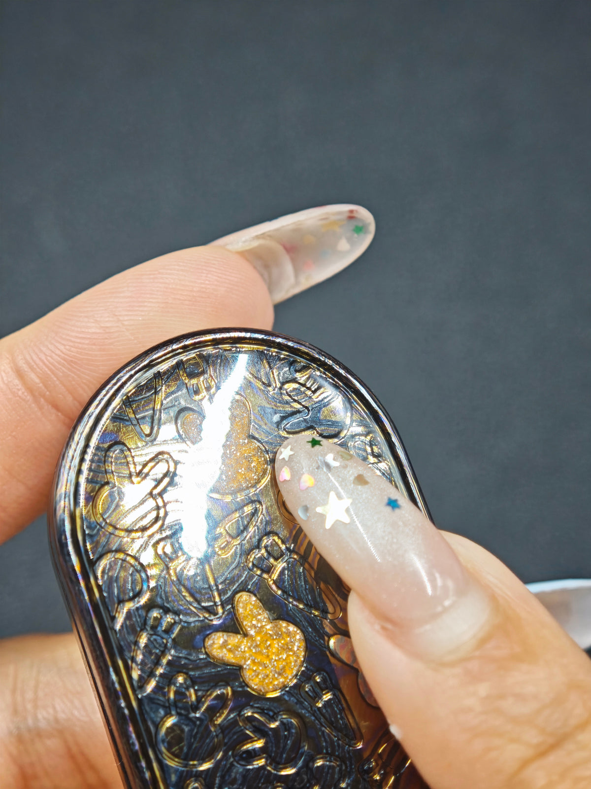 Grumpy Rabbit Rhythm Zirconium Zircuti Mokume