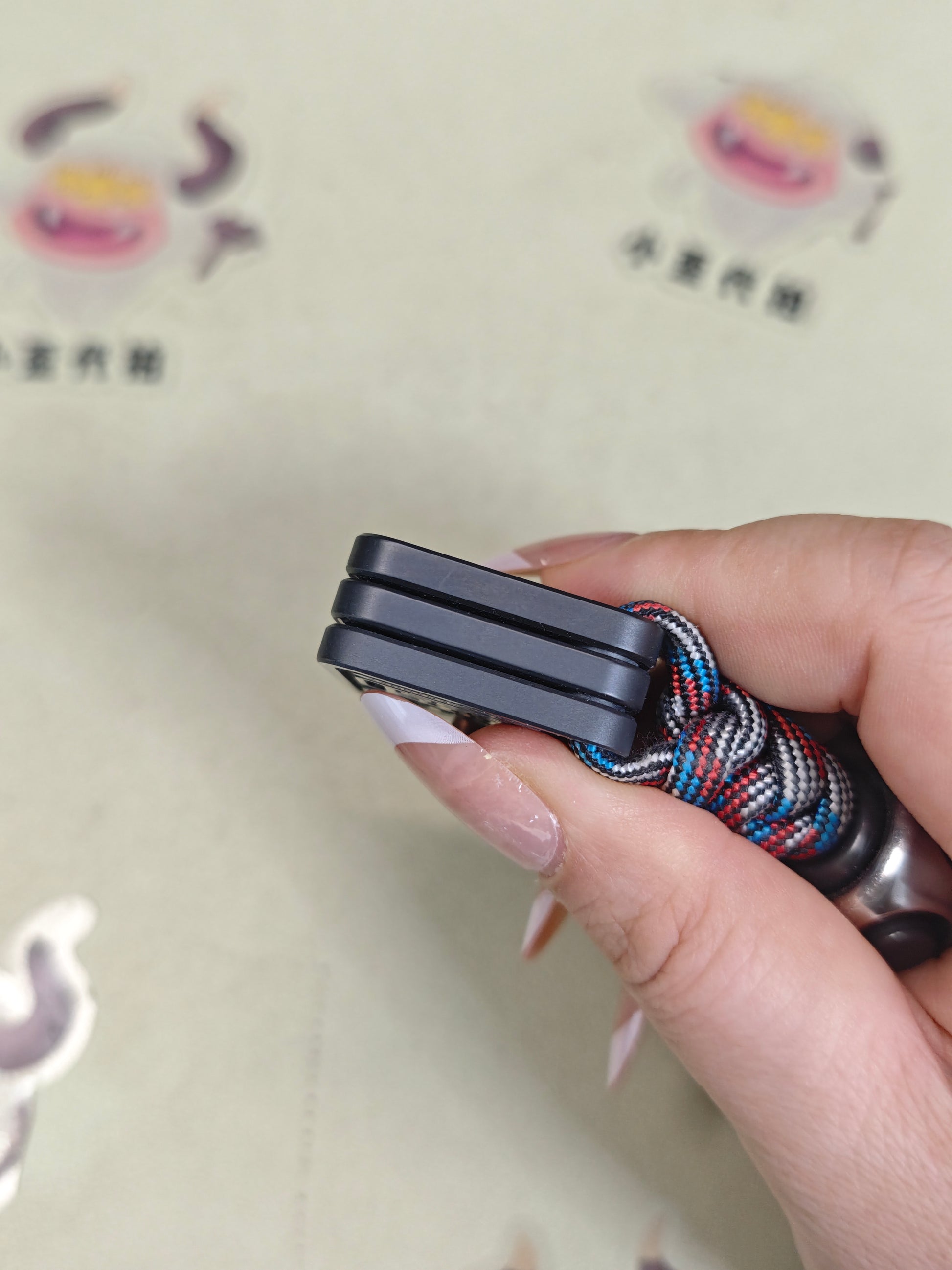 AAA Push Card Stainless Steel